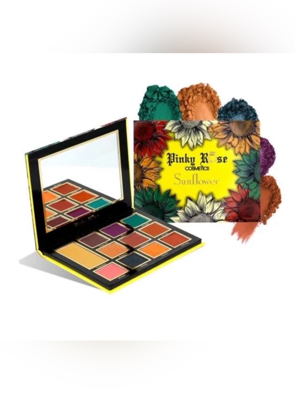Pinky Rose Cosmetics Sunflower Eyeshadow Palette